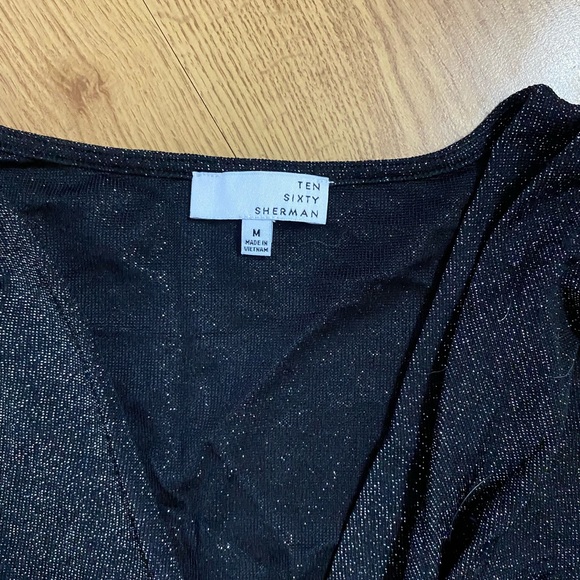 Ten Sixty Sherman Plunge neck bodysuit - Picture 4 of 4